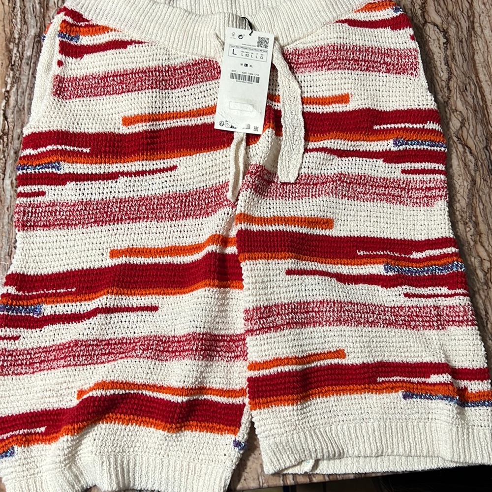 Quilted Multi-Color Zara Shorts
